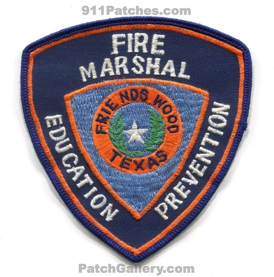 Friendswood Fire Department Fire Marshal Patch (Texas)
Scan By: PatchGallery.com
Keywords: dept. education prevention