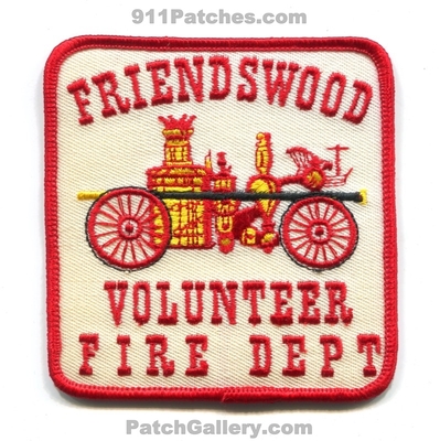 Friendswood Volunteer Fire Department Patch (Texas)
Scan By: PatchGallery.com
Keywords: vol. dept.