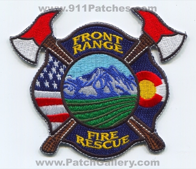 Front Range Fire Rescue Department Patch (Colorado)
[b]Scan From: Our Collection[/b]
Keywords: dept.