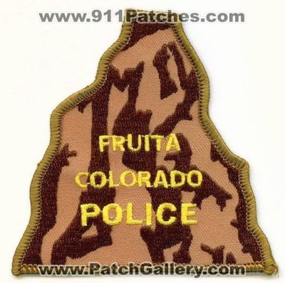Fruita Police Department (Colorado)
Thanks to apdsgt for this scan.
Keywords: dept.