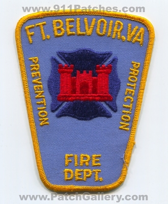 Fort Belvoir Fire Department US Army Military Patch (Virginia)
Scan By: PatchGallery.com
Keywords: ft. dept. united states u.s. prevention protection