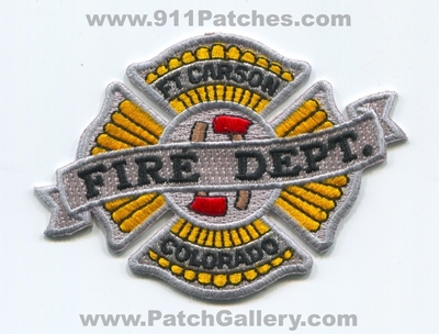 Fort Carson Fire Department US Army Military Patch (Colorado)
[b]Scan From: Our Collection[/b]
Keywords: ft. dept.