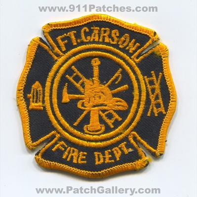 Fort Carson Fire Department US Army Military Patch (Colorado)
[b]Scan From: Our Collection[/b]
Keywords: ft. dept. u.s. united states