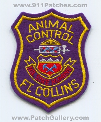 Fort Collins Police Department Animal Control Patch (Colorado)
Scan By: PatchGallery.com
Keywords: ft. dept.