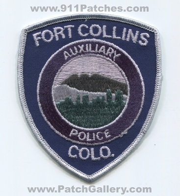 Fort Collins Police Department Auxiliary Patch (Colorado)
Scan By: PatchGallery.com
Keywords: ft. dept. colo.