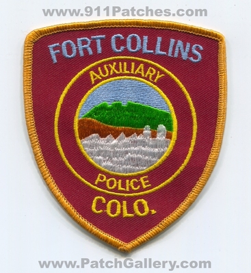 Fort Collins Police Department Auxiliary Patch (Colorado)
Scan By: PatchGallery.com
Keywords: ft. dept. colo.