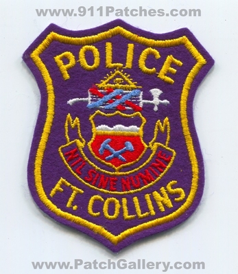 Fort Collins Police Department Patch (Colorado)
Scan By: PatchGallery.com
Keywords: ft. dept.