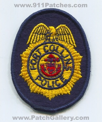 Fort Collins Police Department Patch (Colorado)
Scan By: PatchGallery.com
Keywords: ft. dept.