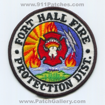 Fort Hall Fire Protection District Shoshone Bannock Indian Tribes Patch (Idaho)
Scan By: PatchGallery.com
Keywords: ft. prot. dist. tribal reservation department dept.