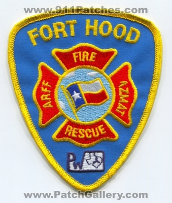 Fort Hood Fire Rescue Department ARFF US Army Military Patch (Texas)
Scan By: PatchGallery.com
Keywords: ft. dept. united states aircraft airport rescue firefighter firefighting cfr crash fire rescue hazmat haz-mat