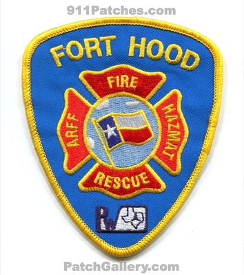 Fort Hood Fire Rescue Department US Army Military Patch (Texas)
Scan By: PatchGallery.com
Keywords: ft. dept. arff aircraft airport rescue firefighter firefighting crash cfr hazmat