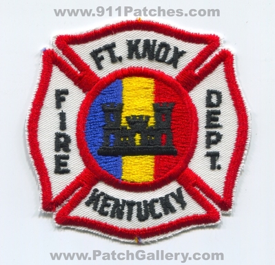 Fort Knox Fire Department US Army Military Patch (Kentucky)
Scan By: PatchGallery.com
Keywords: ft. dept.