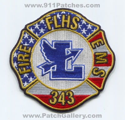 Fort Lauderdale High School Fire EMS Department Patch (Florida)
Scan By: PatchGallery.com
Keywords: ft. flhs f.l.h.s. dept. 343