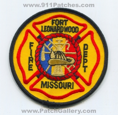 Fort Leonard Wood Fire Department US Army Military Patch (Missouri)
Scan By: PatchGallery.com
Keywords: ft. dept. u.s. united states