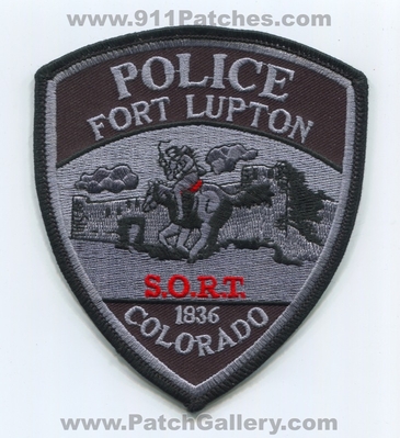 Fort Lupton Police Department SORT Patch (Colorado) (Subdued)
Scan By: PatchGallery.com
Keywords: ft. dept. s.o.r.t. 1836