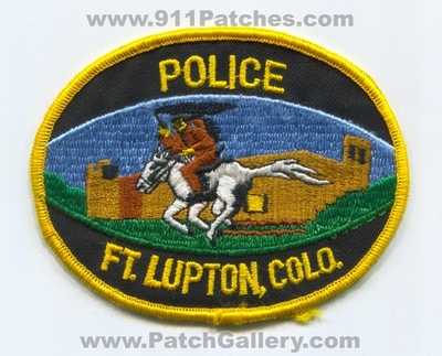 Fort Lupton Police Department Patch (Colorado)
Scan By: PatchGallery.com
Keywords: ft. dept. colo.