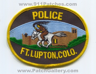 Fort Lupton Police Department Patch (Colorado)
Scan By: PatchGallery.com
Keywords: ft. dept. colo.