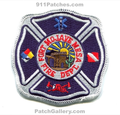 Fort Mojave Mesa Fire Department Patch (Arizona)
Scan By: PatchGallery.com
Keywords: ft. dept.