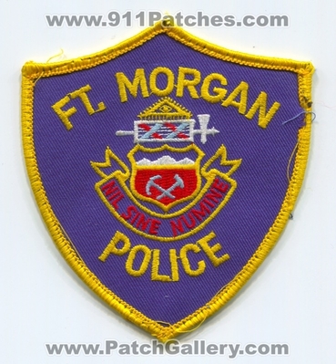 Fort Morgan Police Department Patch (Colorado)
Scan By: PatchGallery.com
Keywords: ft. dept.