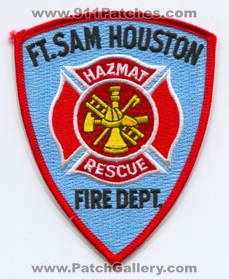 Fort Sam Houston Fire Department Patch (Texas)
Scan By: PatchGallery.com
Keywords: ft. dept. hazmat haz-mat rescue