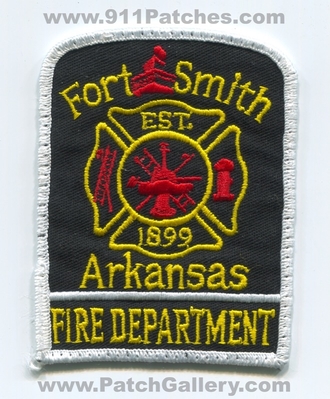 Fort Smith Fire Department Patch (Arkansas)
Scan By: PatchGallery.com
Keywords: ft. dept. est. 1899