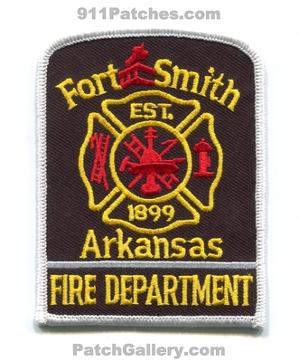 Fort Smith Fire Department Patch (Arkansas)
Scan By: PatchGallery.com
Keywords: ft. dept. est. 1899