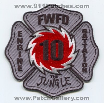 Fort Wayne Fire Department Station 10 Patch (Indiana)
Scan By: PatchGallery.com
Keywords: ft. dept. fwfd engine battalion company co. the jungle