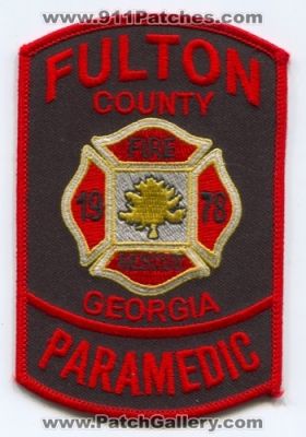 Fulton County Fire Rescue Department Paramedic (Georgia)
Scan By: PatchGallery.com
Keywords: co. dept.