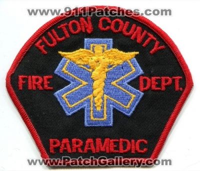 Fulton County Fire Department Paramedic (Georgia)
Scan By: PatchGallery.com
Keywords: co. dept. ems