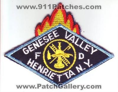 Genesse Valley Fire Department (New York)
Thanks to Dave Slade for this scan.
Keywords: dept. fd henrietta n.y.