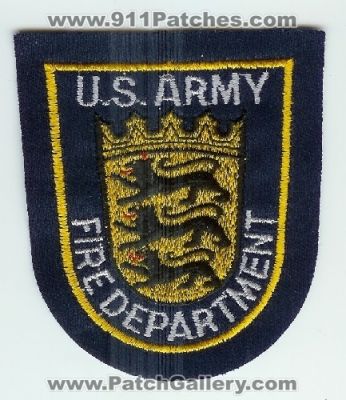 US Army Fire Department (Germany)
Thanks to Mark C Barilovich for this scan.
Keywords: u.s. dept.