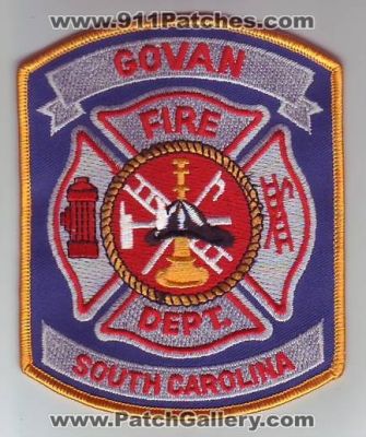 Govan Fire Department (South Carolina)
Thanks to Dave Slade for this scan.
Keywords: dept.
