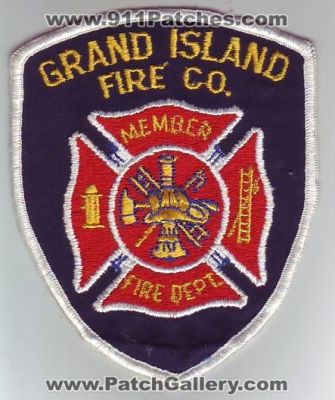 Grand Island Fire Company Member Department (New York)
Thanks to Dave Slade for this scan.
Keywords: co. dept.