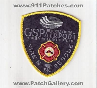 GSP International Airport Fire and Rescue Department (South Carolina)
Thanks to Bob Brooks for this scan.
Keywords: roger milliken field greenville-spartanburg & dept. sc