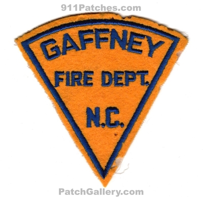 Gaffney Fire Department Patch (North Carolina)
Scan By: PatchGallery.com
Keywords: dept. n.c. nc