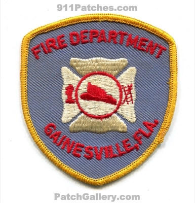 Gainesville Fire Department Patch (Florida)
Scan By: PatchGallery.com
Keywords: dept. fla.
