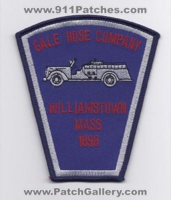 Gale Fire Department Hose Company (Massachusetts)
Thanks to Paul Howard for this scan.
Keywords: dept. williamstown