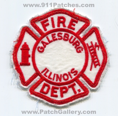 Galesburg Fire Department Patch (Illinois)
Scan By: PatchGallery.com
Keywords: dept.