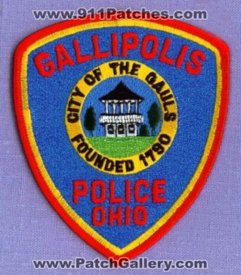 Gallipolis Police Department (Ohio)
Thanks to apdsgt for this scan.
Keywords: dept. city of