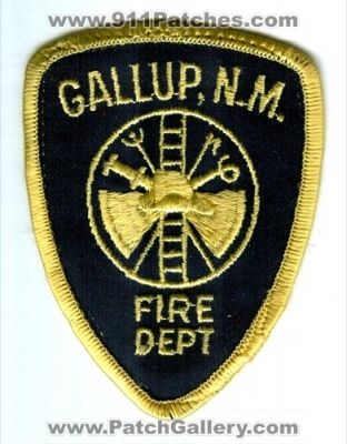 Gallup Fire Department (New Mexico)
Scan By: PatchGallery.com
Keywords: dept. n.m.
