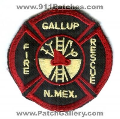 Gallup Fire Rescue Department (New Mexico)
Scan By: PatchGallery.com
Keywords: dept. n.mex.