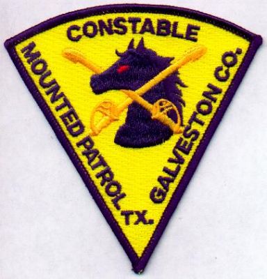 Galveston County Constable Mounted Patrol
Thanks to EmblemAndPatchSales.com for this scan.
Keywords: texas