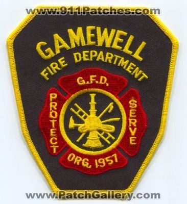 Gamewell Fire Department (North Carolina)
Scan By: PatchGallery.com
Keywords: dept. g.f.d. gfd protect serve