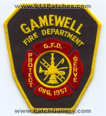 Gamewell Fire Department (North Carolina)
Scan By: PatchGallery.com
Keywords: dept. g.f.d. gfd protect serve
