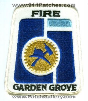 Garden Grove Fire Department (California)
Scan By: PatchGallery.com
Keywords: dept.