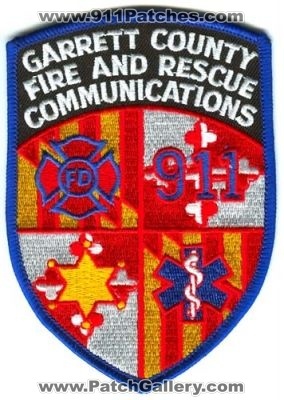 Garrett County Fire and Rescue Communications Patch (Maryland)
Scan By: PatchGallery.com
Keywords: co. & department dept. 911 dispatcher