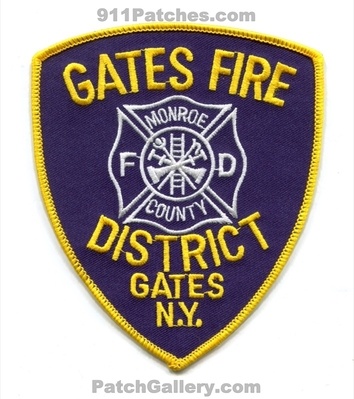 Gates Fire District Monroe County Patch (New York)
Scan By: PatchGallery.com
Keywords: dist. department dept. co.