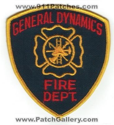 General Dynamics Fire Department (California)
Thanks to PaulsFirePatches.com for this scan.
Keywords: dept.