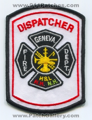 Geneva Fire Department Dispatcher Patch (New York)
Scan By: PatchGallery.com
Keywords: dept. 911 communications h&l h.h. n.h.