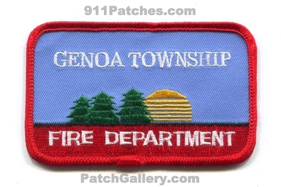 Genoa Township Fire Department Patch (Ohio)
Scan By: PatchGallery.com
Keywords: twp. dept.
